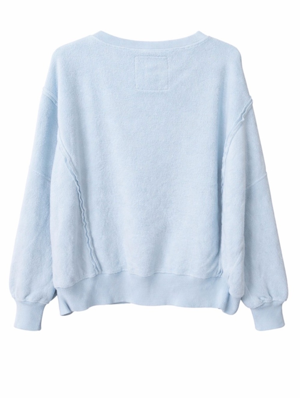 American Eagle Outfitters Huggable Light Blue Crewneck Sweatshirt - Size Small - Picture 3 of 3